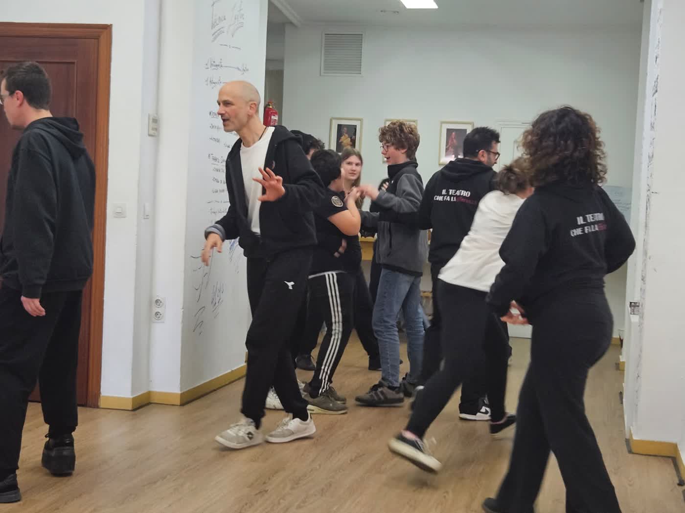 Un taller de teatro del proyecto CDAI
